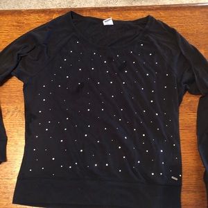 Victoria’s Secret pink bling long sleeve large